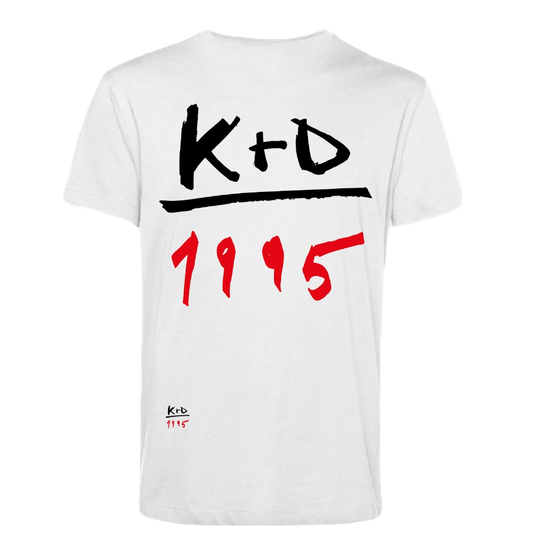 K&D T-SHIRT 1995 WHITE