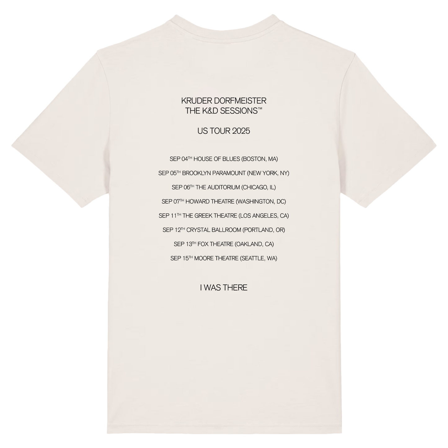 US Tour T-Shirt 2025