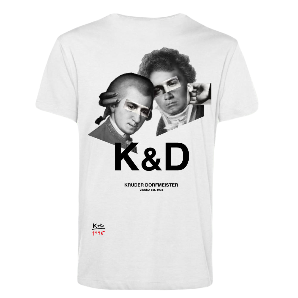 K&D T-SHIRT M&B WHITE