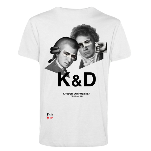 K&D T-SHIRT M&B WHITE